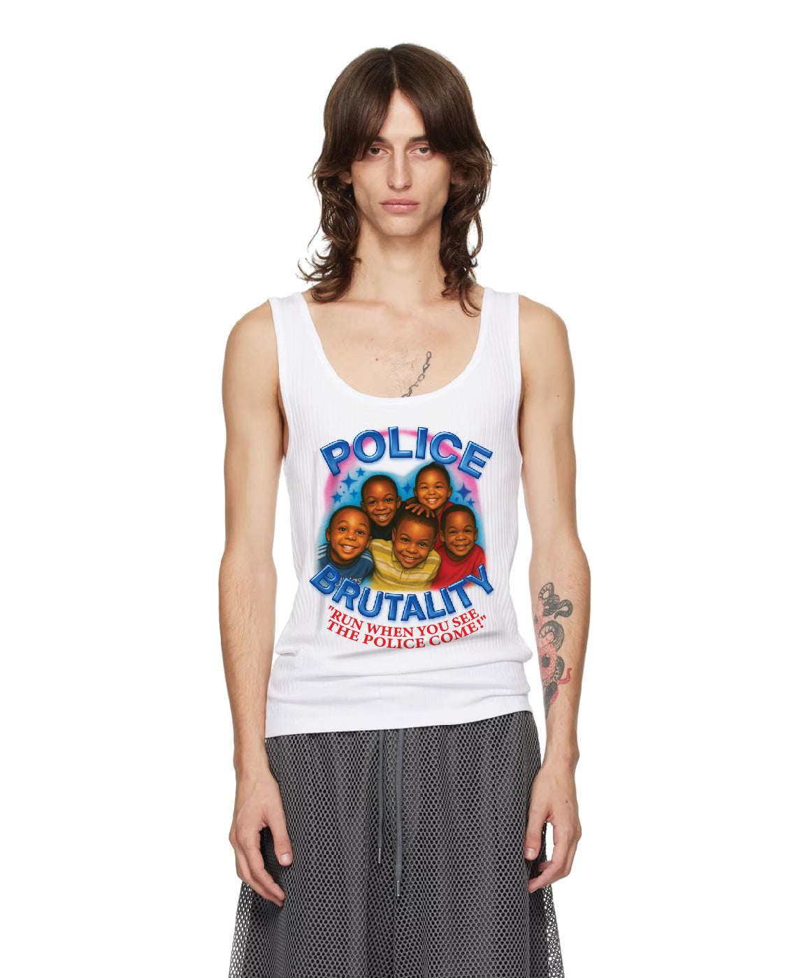 Brutal Tank White