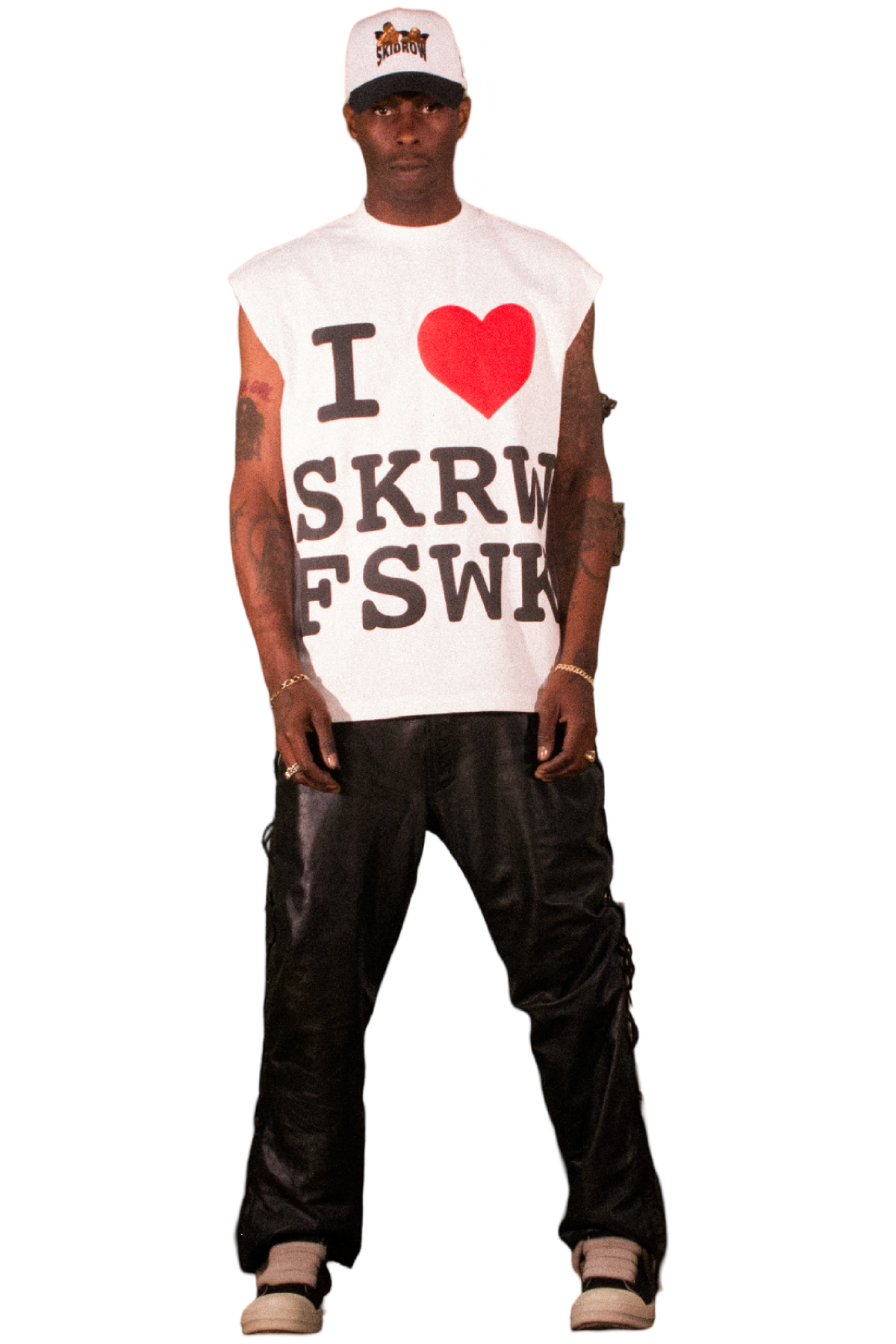 Heart SR Sleeveless Top