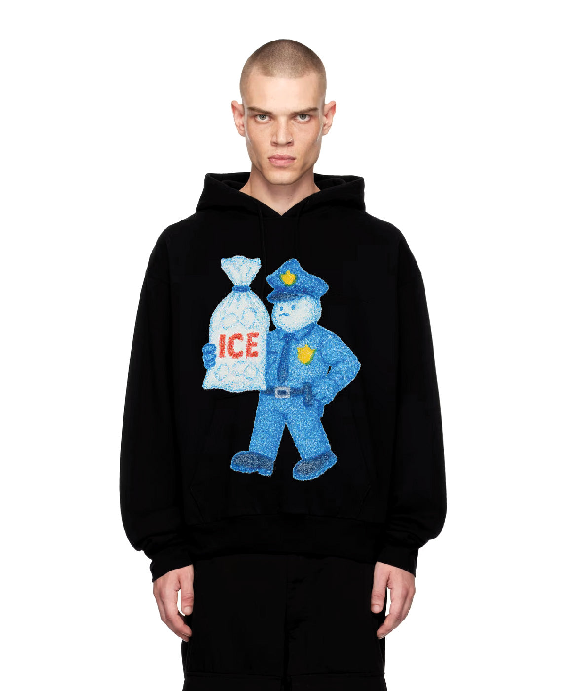 ICE Hoodie Black