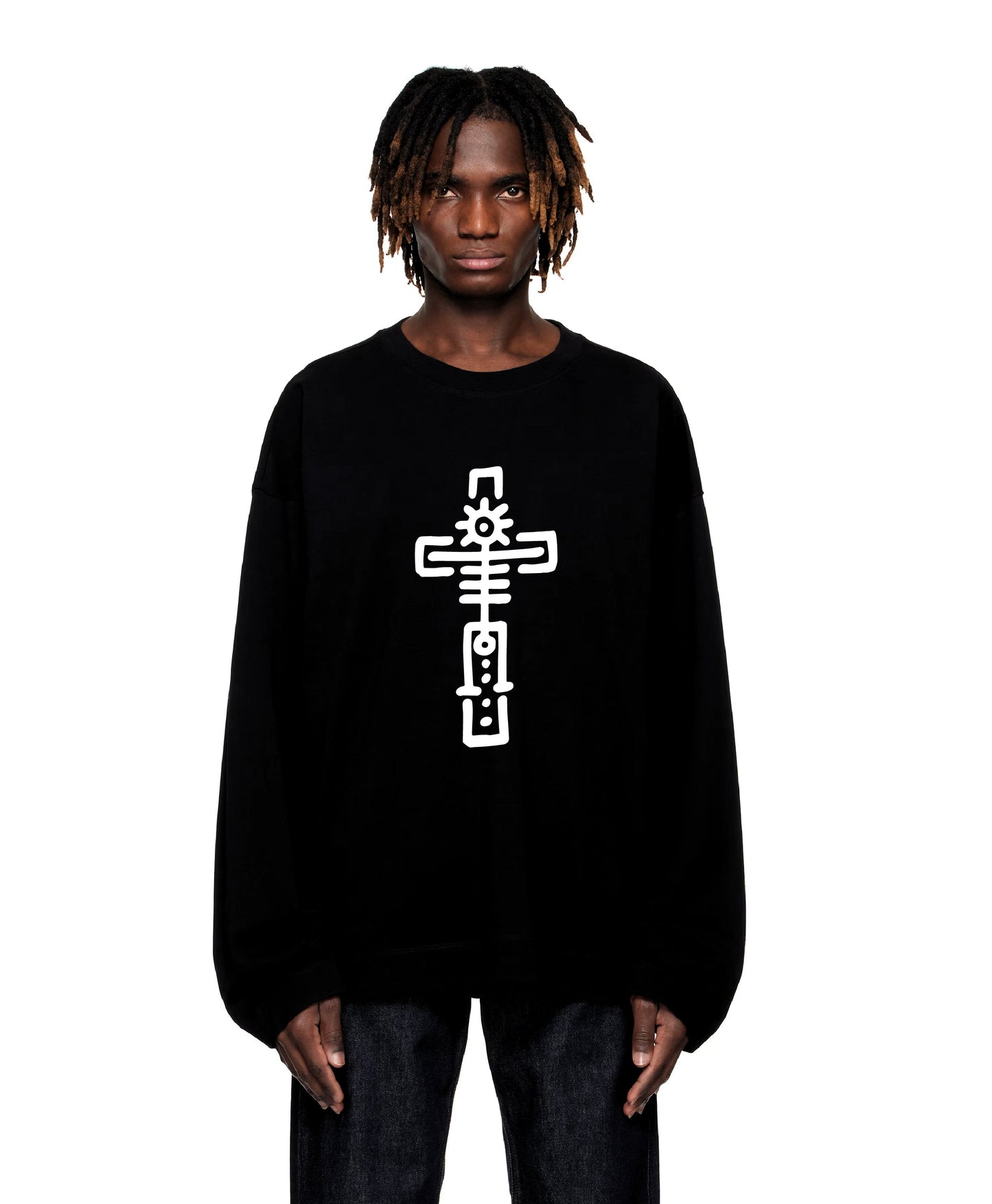 Tribe Cross Longsleeve Black