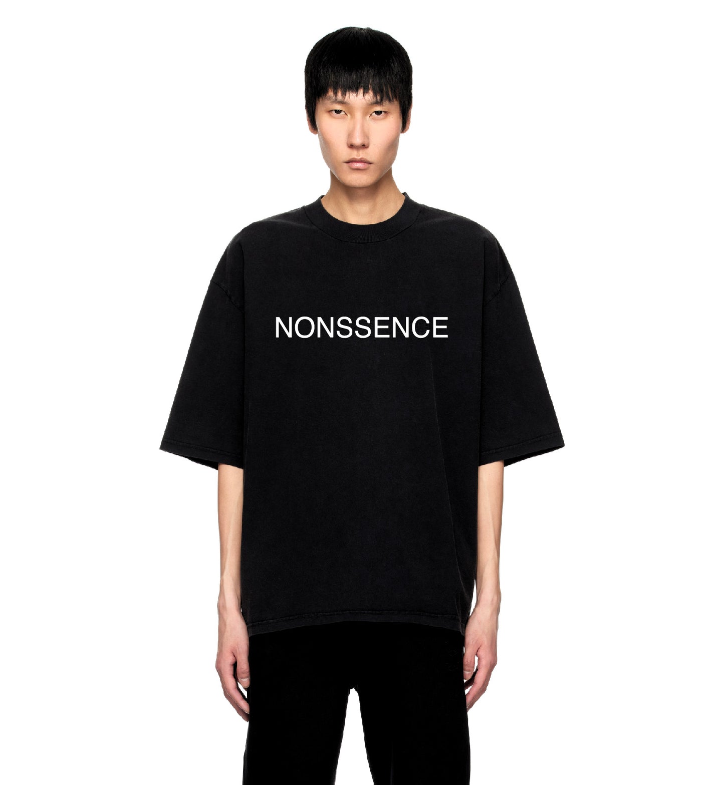 Nonssence Logo Tee Black