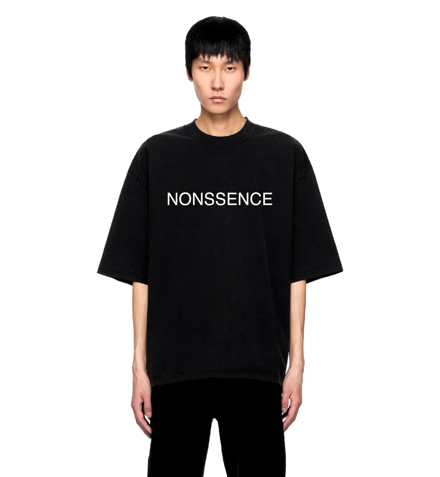 Nonssence Logo Tee Black