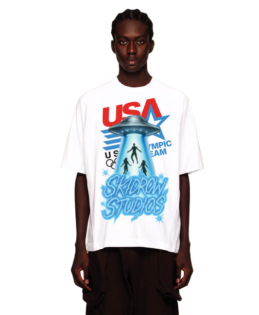 ABDUCTION Tee White