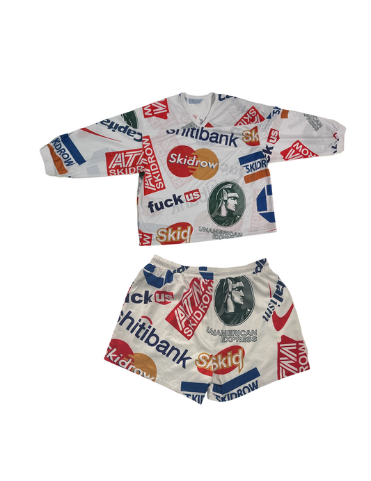 Capitalism Mesh Set - Jersey + Shorts