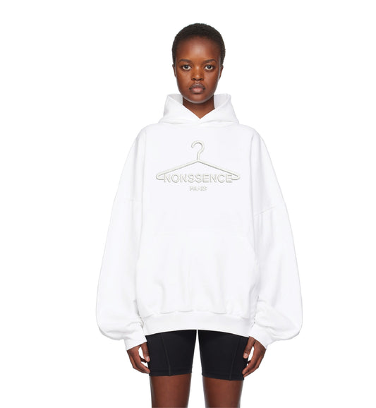Hanger Hoodie White
