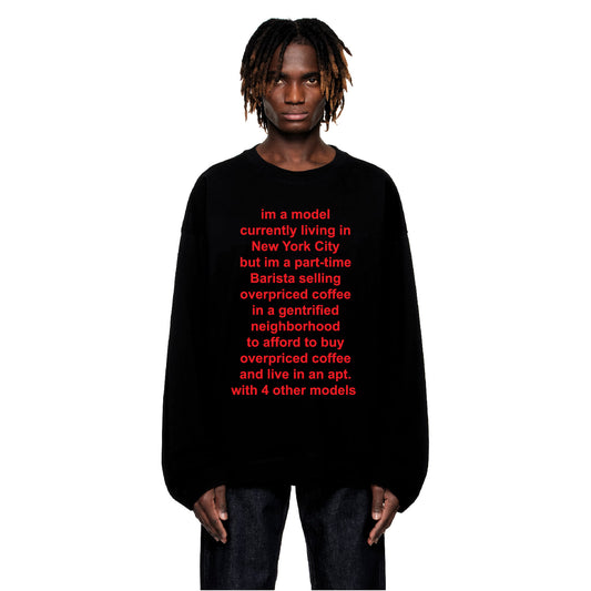 Nyc Longsleeve Black