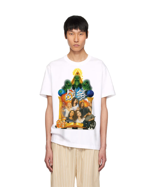 Pillars Tee White
