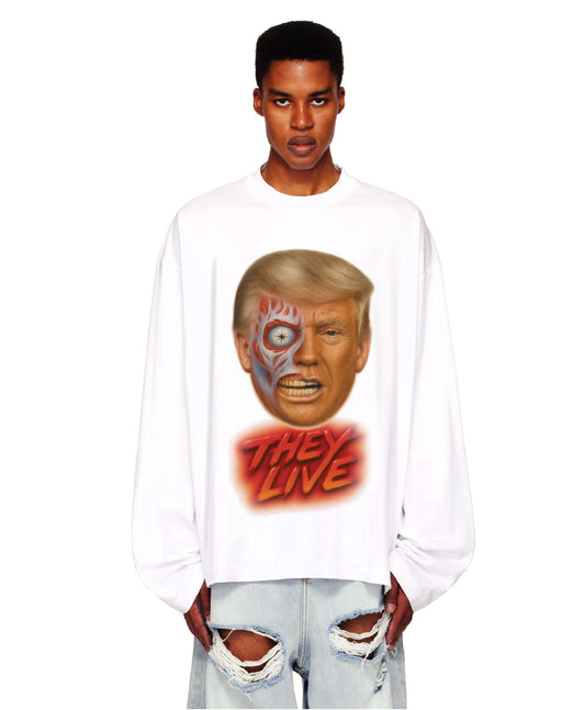 Presidentor Longsleeve White