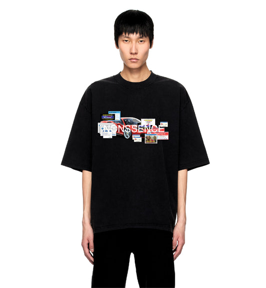 Spamnonssence Tee Black