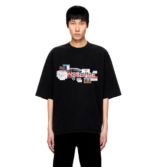Spamnonssence Tee Black