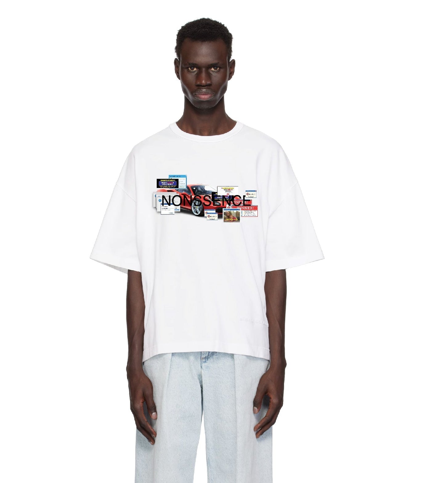 Spamnonssence Tee White