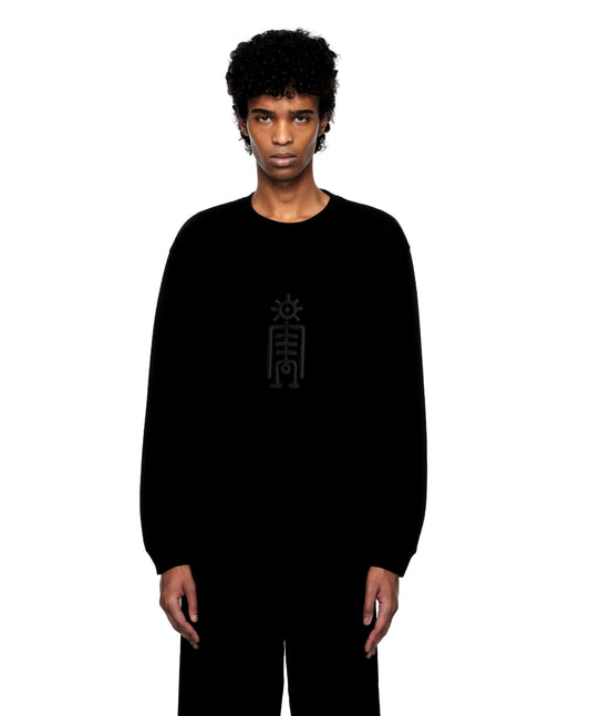 Tribal Longsleeve Black