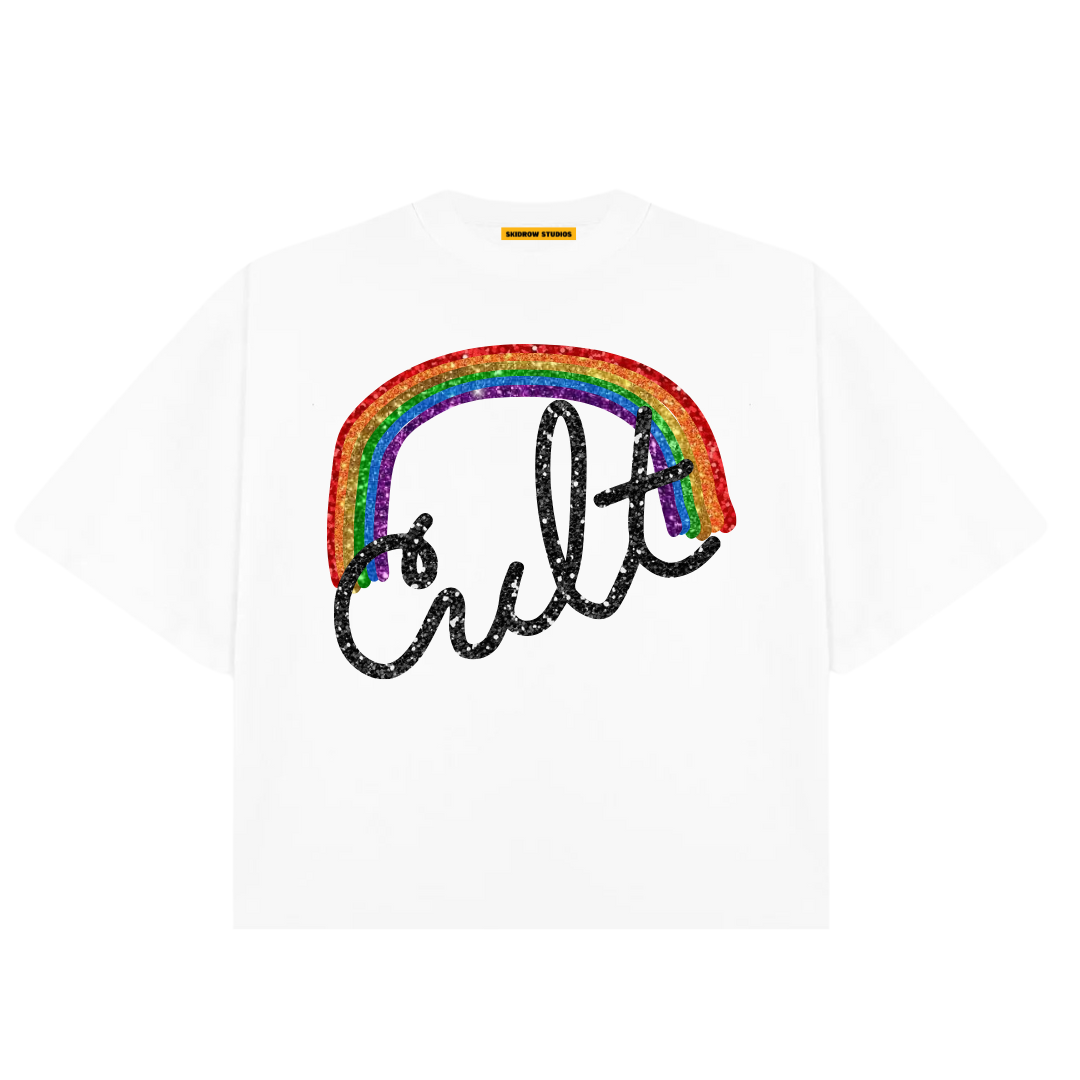 CULT GLITTER TEE