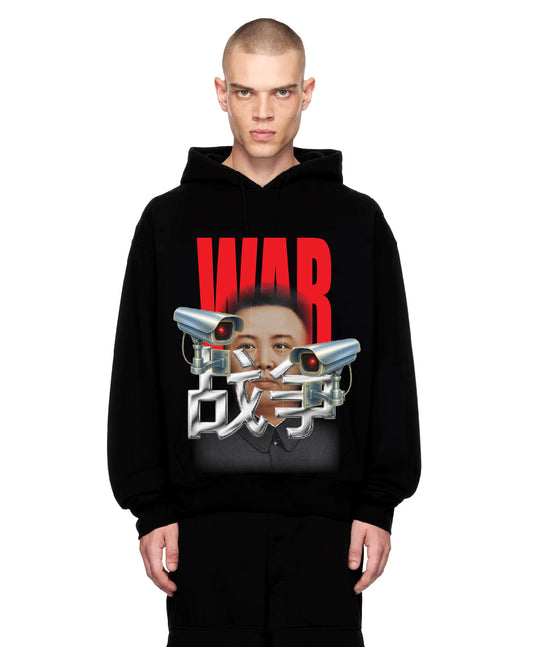 WAR Hoodie Black