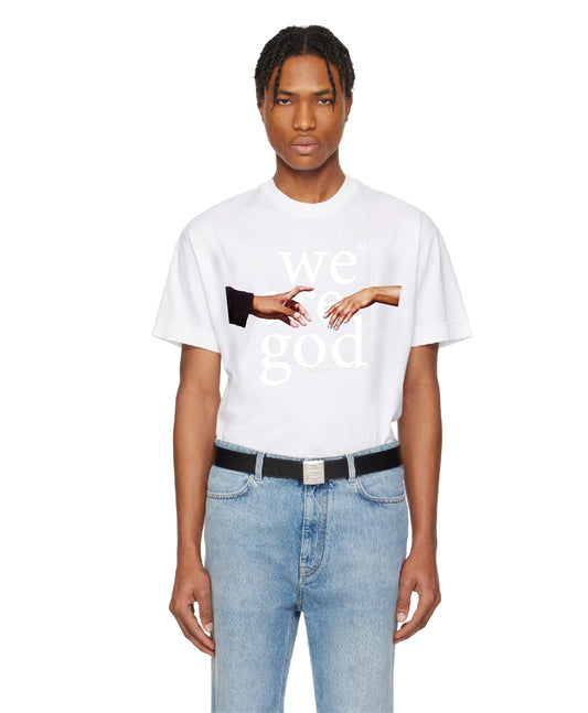 We Are God Hands Tee White