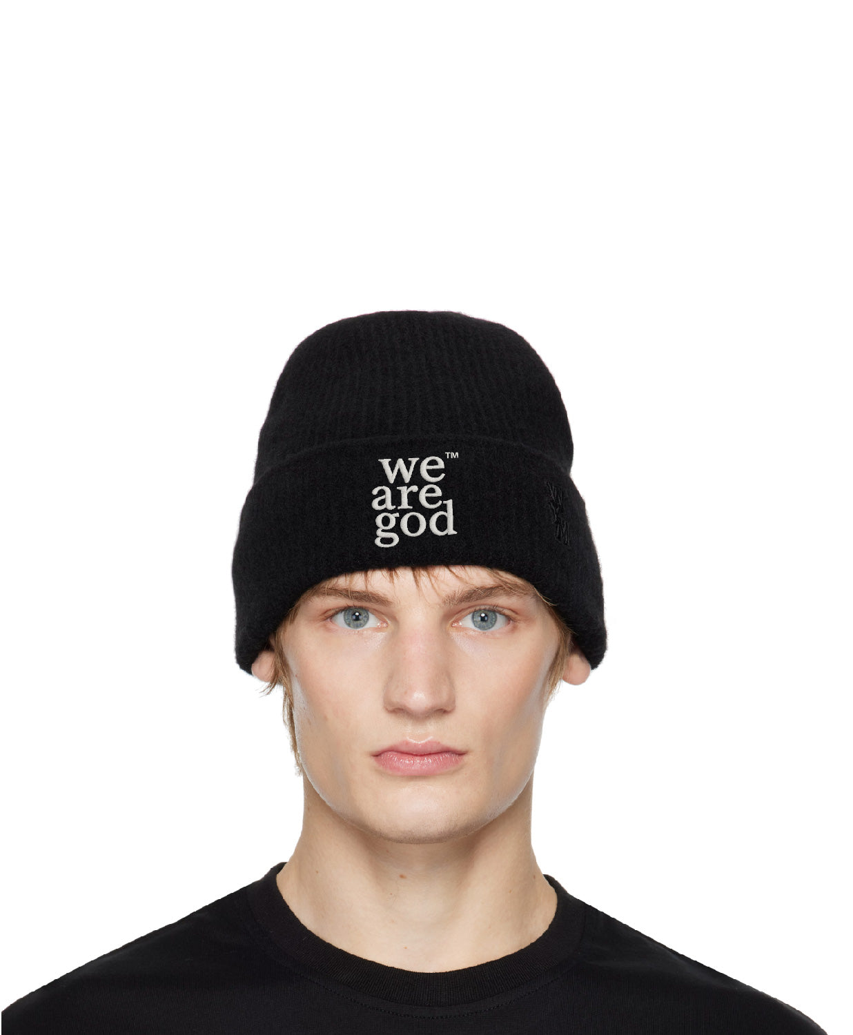 We are God Beanie Black