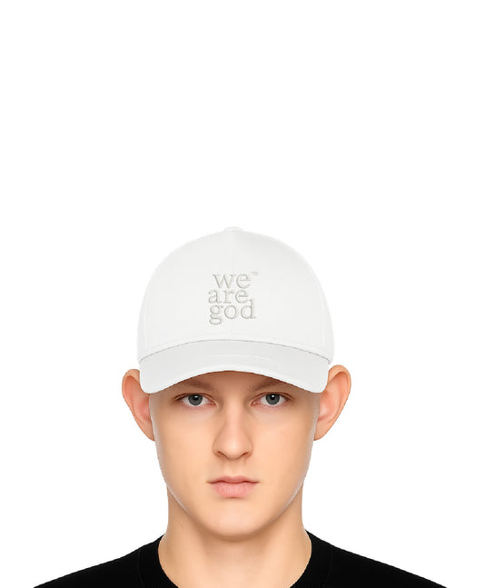 We are God Hat White