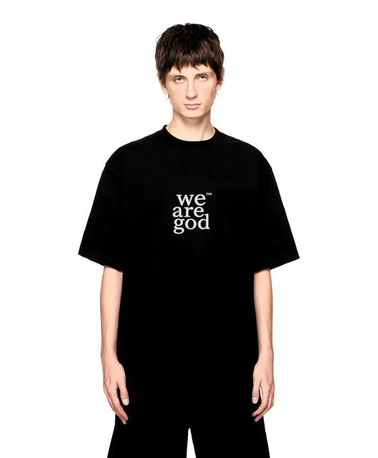 We are God Tee Black