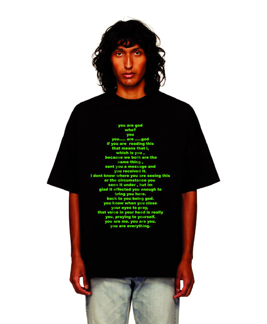 You are God Tee Black