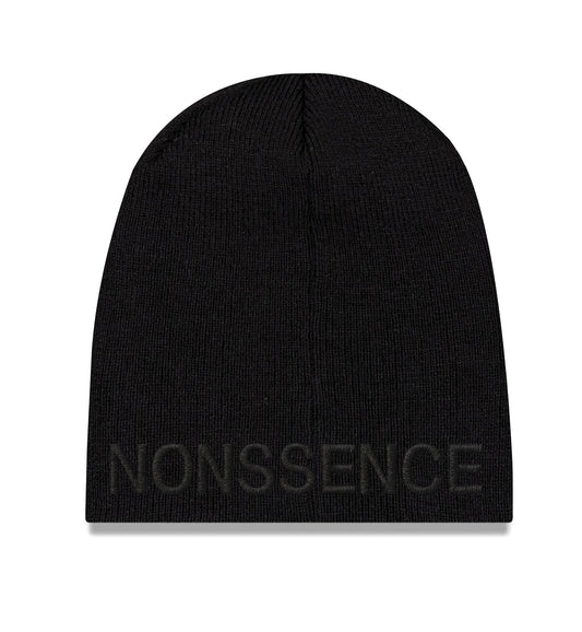 Black On Black Beanie