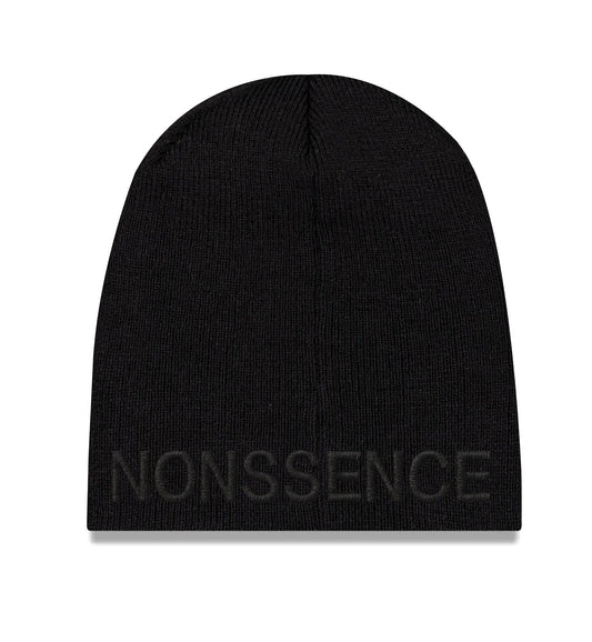 Black On Black Beanie