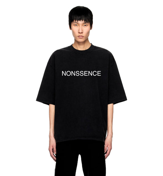 Nonssence Logo Tee Black